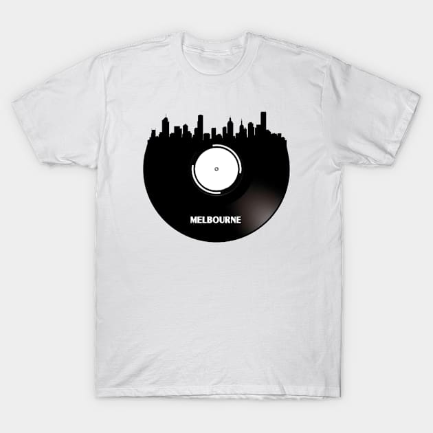 Melbourne Vinyl T-Shirt by Ferrazi